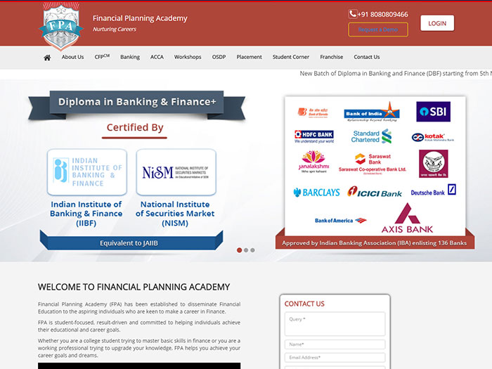 FINANCIAL PLANNING ACADEMY
